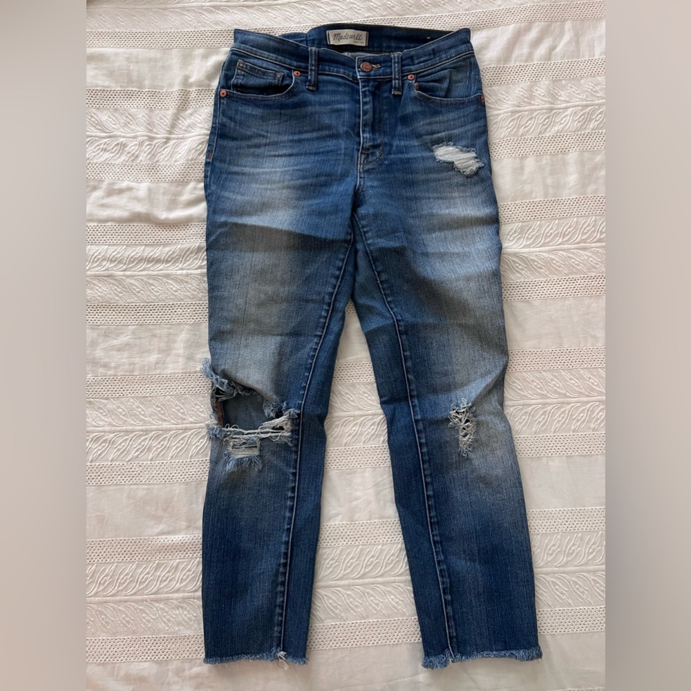 Madewell High Riser Skinny Jean